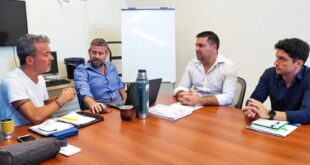 COMUNA DE LUIS PALACIOS SE REUNIO CON AUTORIDADES DE LA AGENCIA PROVINCIAL DE SEGURIDAD VIAL