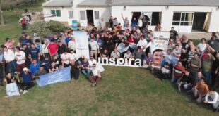 Más de 200 hombres fueron parte del encuentro provincial Despertar.